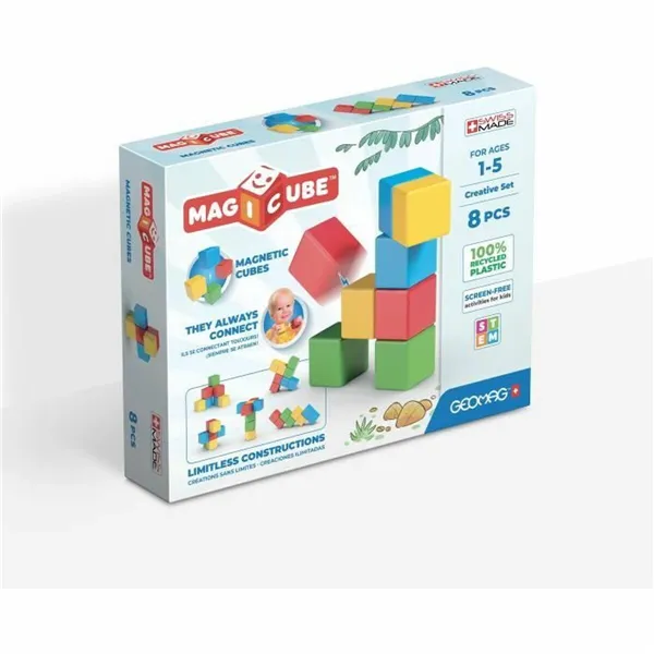 Construction set Geomag Magicube Recycled Creative Set