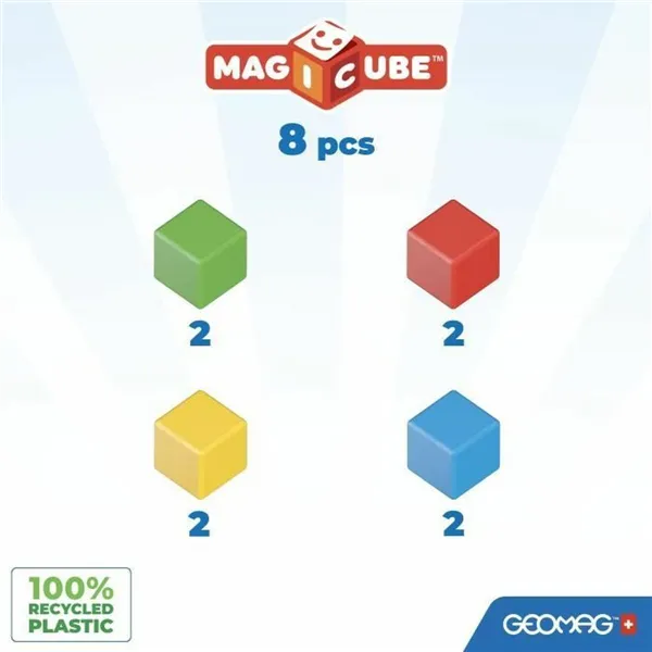 Construction set Geomag Magicube Recycled Creative Set