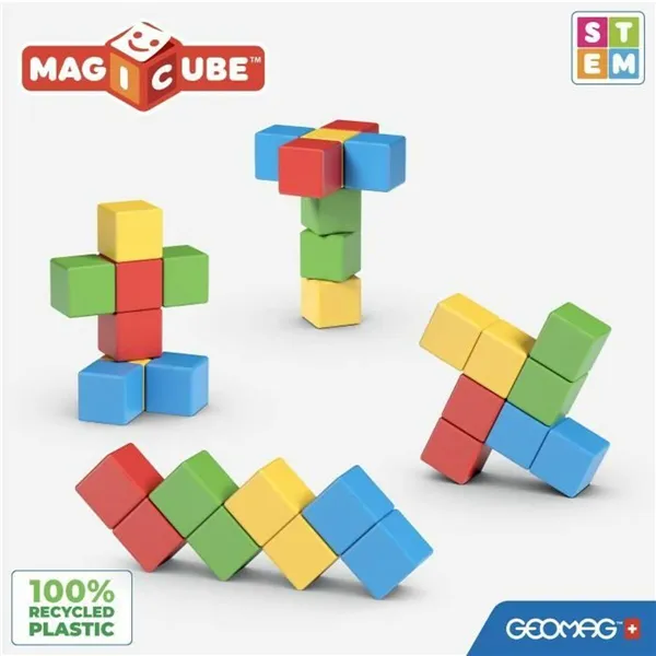 Construction set Geomag Magicube Recycled Creative Set