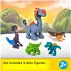 Playset Imaginext Jurassic World Multicolour 10 Pieces