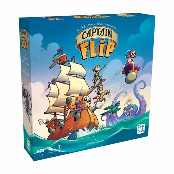 Board game Asmodee Capitán Flip 26 x 6 x 26 cm