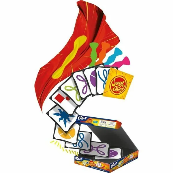 Board game Asmodee Gigante de velocidad de jungla FR 26 x 6 x 26 cm