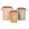 Basket set Home ESPRIT Polyurethane Metal
