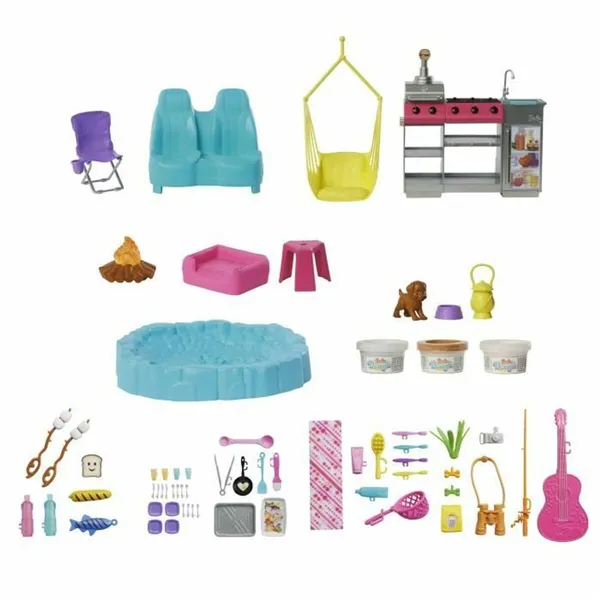 Playset Barbie 33 x 23 x 61 cm 60 Pieces