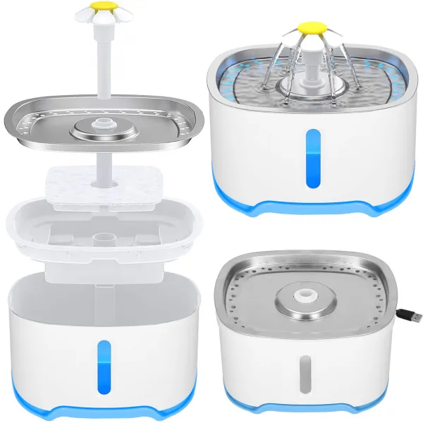 Диспенсер для воды для животных, кошек, собак Springos PA0313 2,5л