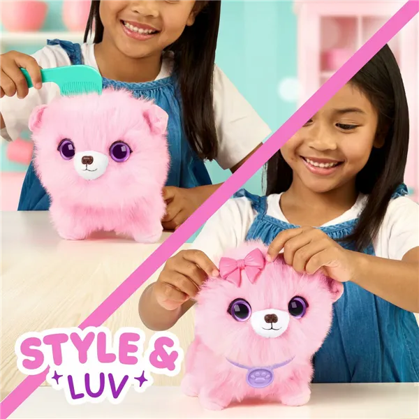 Fluffy toy Moose Toys Pink Plastic