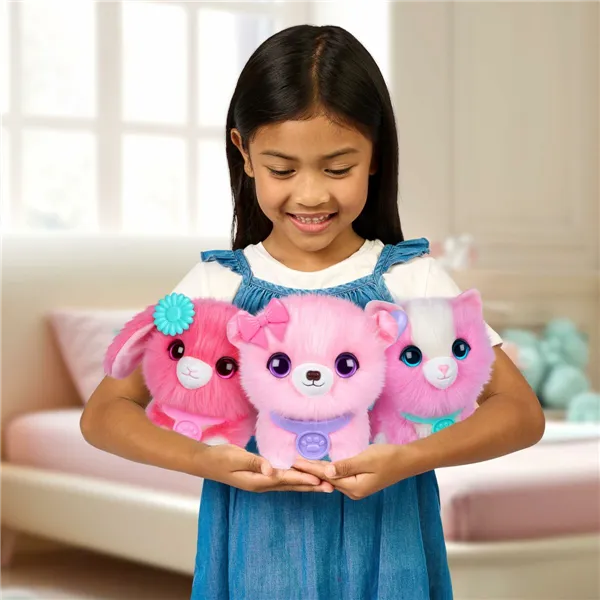 Fluffy toy Moose Toys Pink Plastic