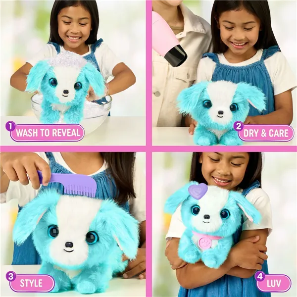 Fluffy toy Moose Toys Blue Plastic