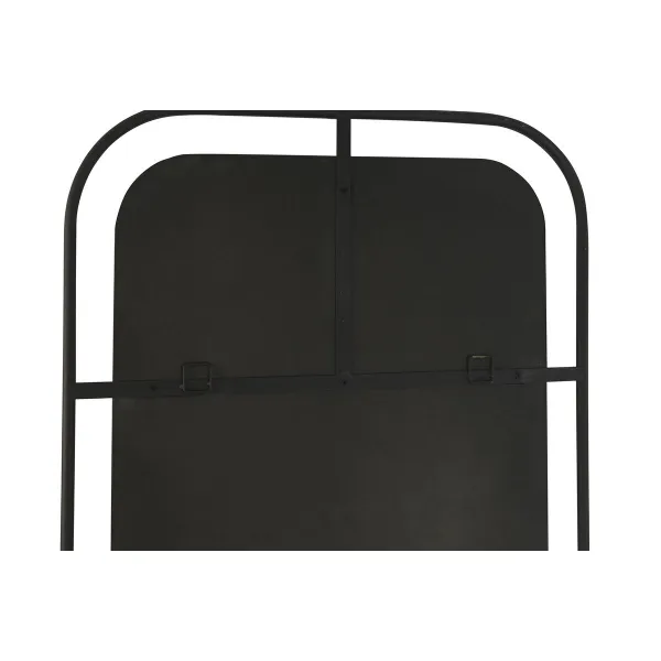 Wall mirror Home ESPRIT Black Golden Modern