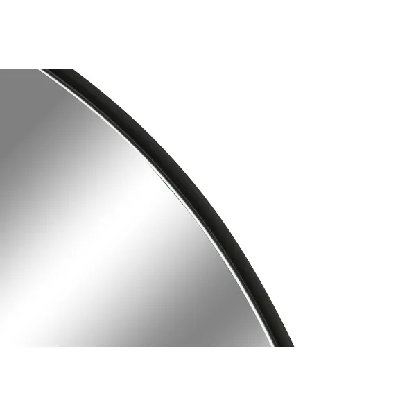 Wall mirror Home ESPRIT Black Golden Modern