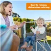 Highchair Bright Starts Pop N Dine Grey