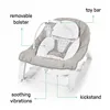 Baby Hammock Ingenuity White Grey