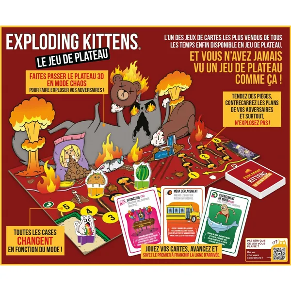Board game Asmodee Exploding Kittens 31 x 8 x 26 cm