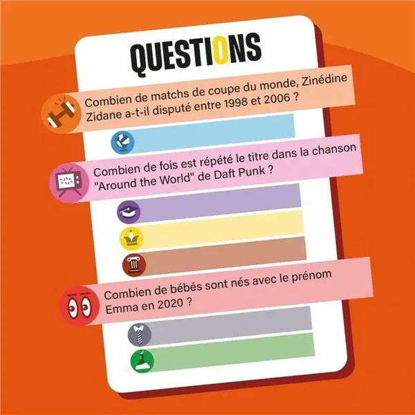 Board game Asmodee The Closest Wins: The Ultimate Quiz Game