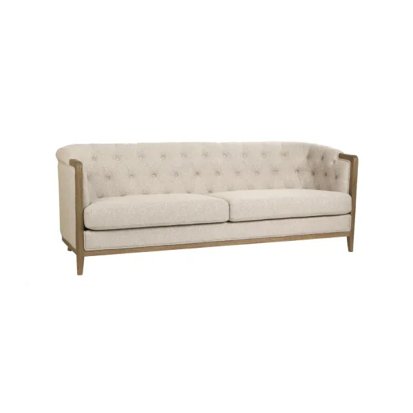 Sofa Home ESPRIT Beige Urban 207 X 84 X 76 CM