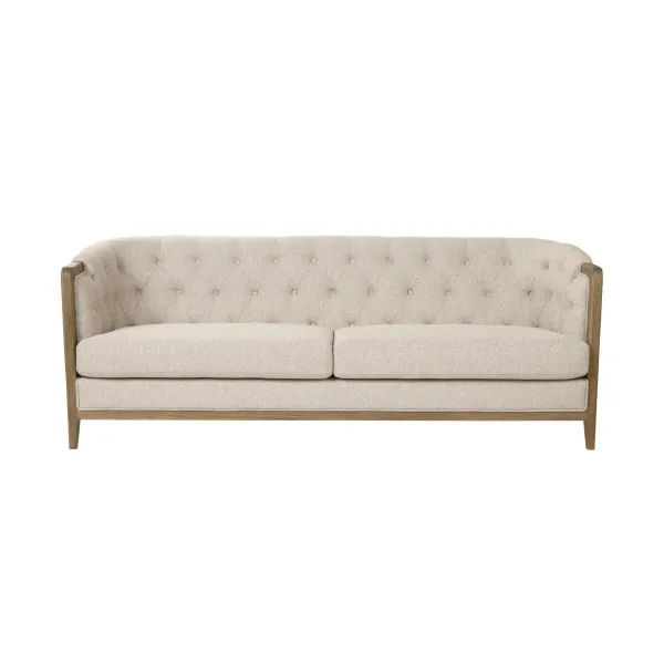 Sofa Home ESPRIT Beige Urban 207 X 84 X 76 CM