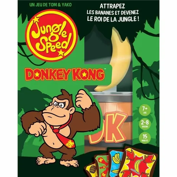 Board game Asmodee Jungle Speed Donkey Kong 20 x 11 x 37 cm