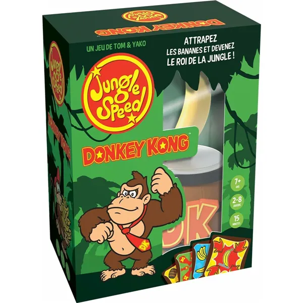 Board game Asmodee Jungle Speed Donkey Kong 20 x 11 x 37 cm