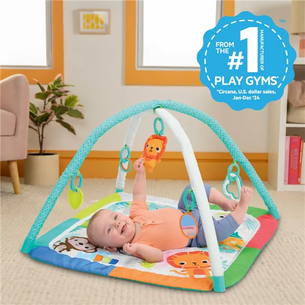 Play mat Bright Starts Jungle Multicolour