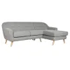 Sofa Home ESPRIT Grey Cream Scandi 226 x 144 x 84 cm