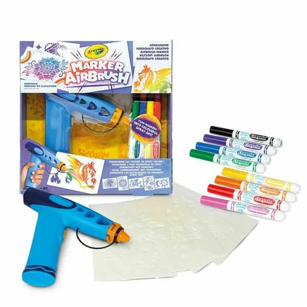 Drawing Set Crayola Marker Airbrush