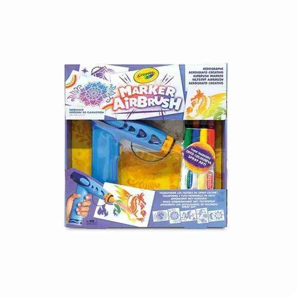 Drawing Set Crayola Marker Airbrush