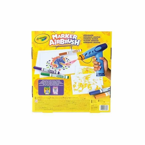 Drawing Set Crayola Marker Airbrush