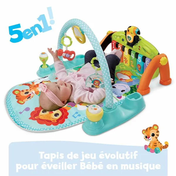 Play mat Vtech Baby Tap Tap Cardboard Plastic Piano