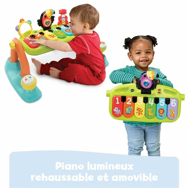 Play mat Vtech Baby Tap Tap Cardboard Plastic Piano