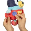Fluffy toy Bluey Blue rouge Plastic