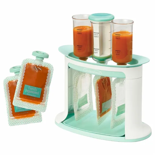 Food Preservation Container Infantino White Plastic