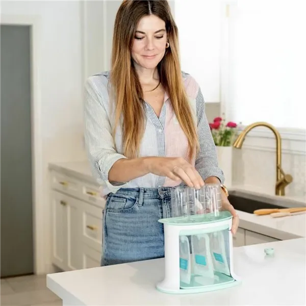 Food Preservation Container Infantino White Plastic