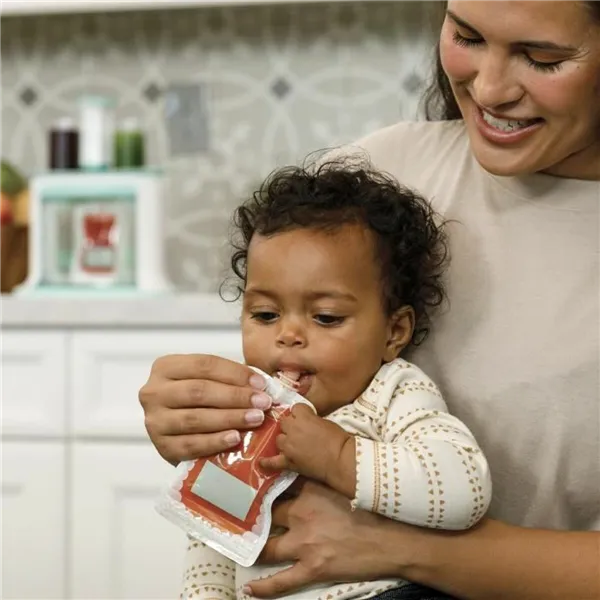 Food Preservation Container Infantino White Plastic