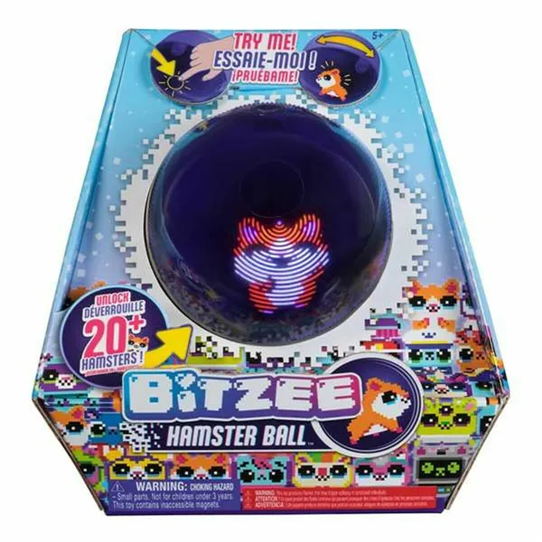 Digital pet BITZEE Hamsterball 20 x 12 x 20 cm