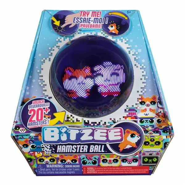 Digital pet BITZEE Hamsterball 20 x 12 x 20 cm