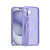 Crong Hybrid Matte Magnetic - MagSafe iPhone 17 Case (Lavender)