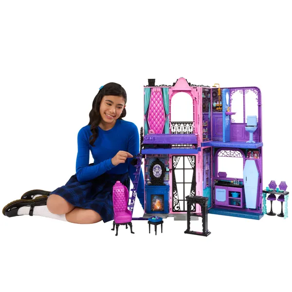 Doll's House Monster High 27 Pieces 4 Pieces