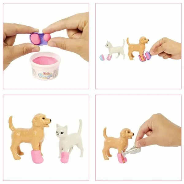 Playset Barbie Veterinarian Clinic 15 Pieces