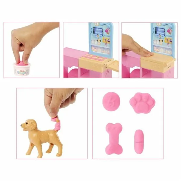 Playset Barbie Veterinarian Clinic 15 Pieces