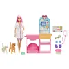 Playset Barbie Veterinarian Clinic 15 Pieces