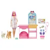 Playset Barbie Veterinarian Clinic 15 Pieces
