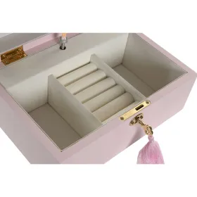 Lādīte Home ESPRIT Rozā Koks spogulis