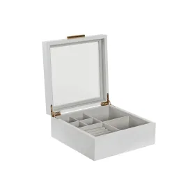 Lādīte Home ESPRIT Balts Bēšs Koks Stikls