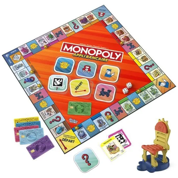 Board game Monopoly Monopoly Appli Bancaire 27 x 5 x 27 cm