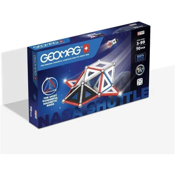 Construction set Geomag Nasa Shuttle 70 piezas