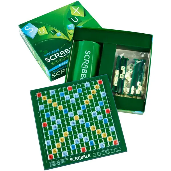 Board game Mattel Scrabble Voyage