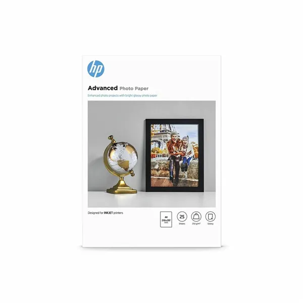Glossy Photo Paper HP Q5456A A4 25 Sheets
