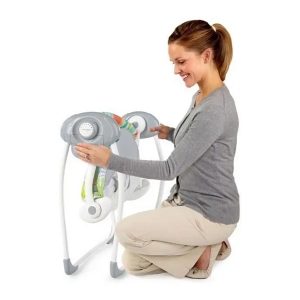Rocking Chair Ingenuity Compact portable swing Multicolour animals