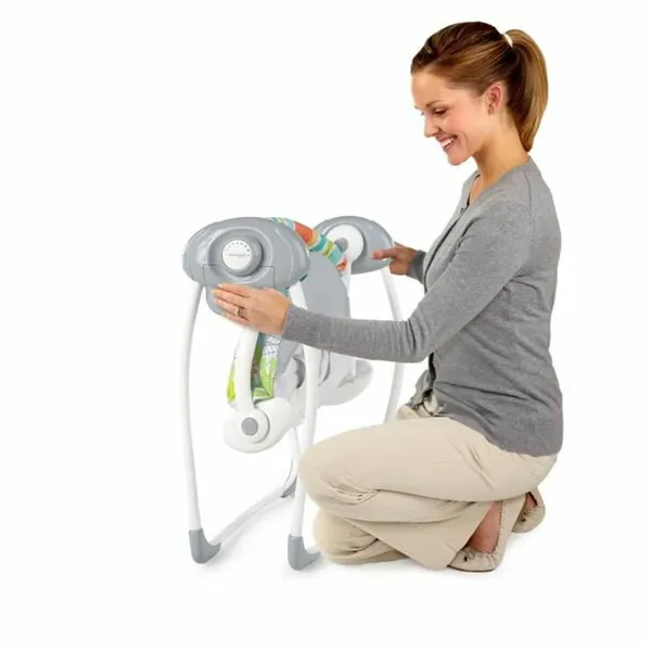 Rocking Chair Ingenuity Compact portable swing Multicolour animals