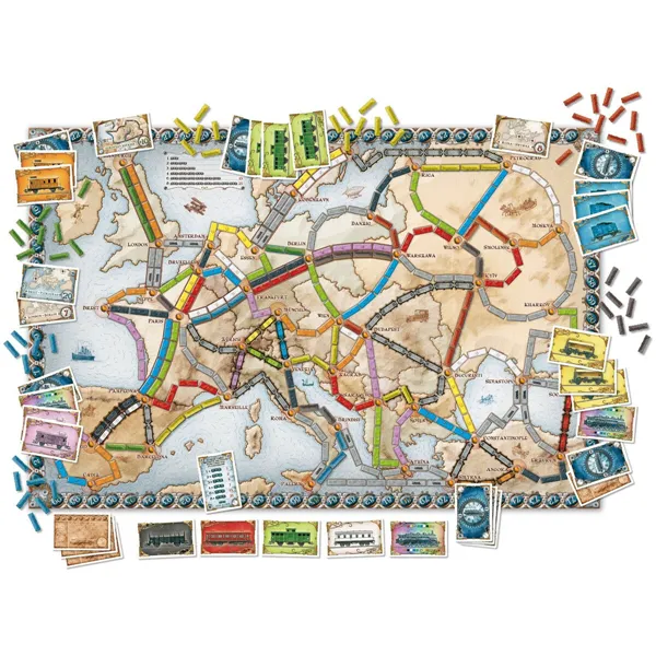 Board game Asmodee The Adventurers of Rail Europe
